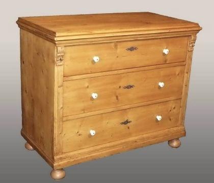 commode ancienne pin massif
